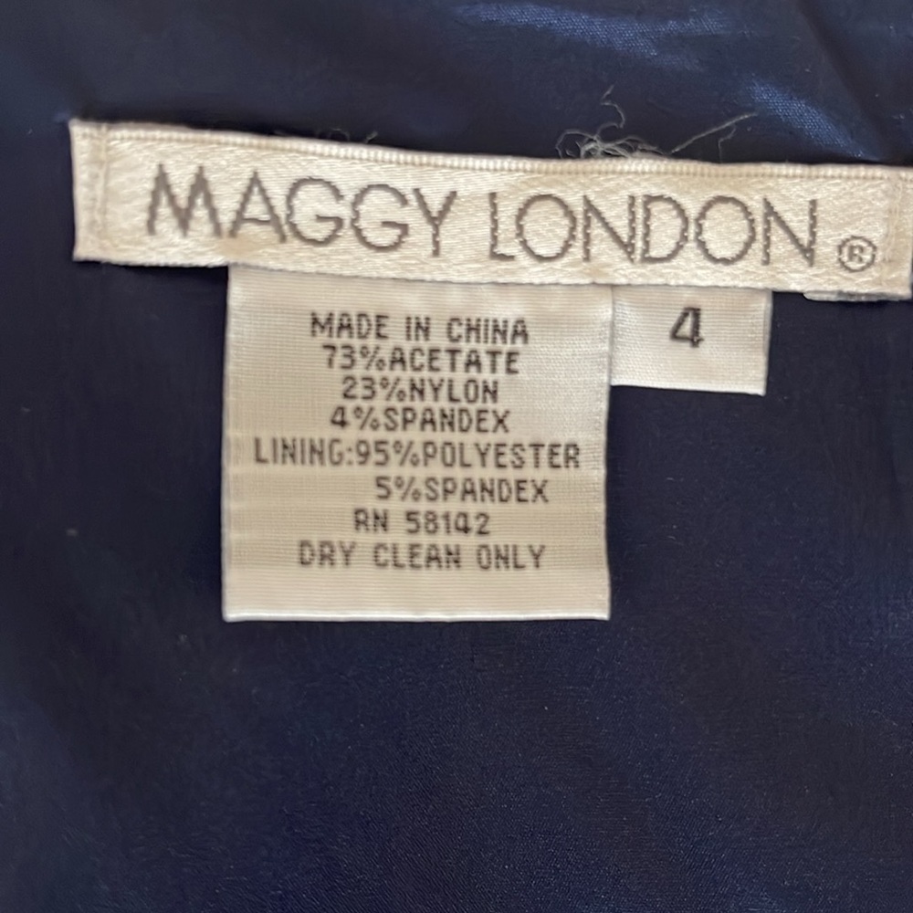 Dressy dressy from Maggy London size 4 - Picture 5 of 5